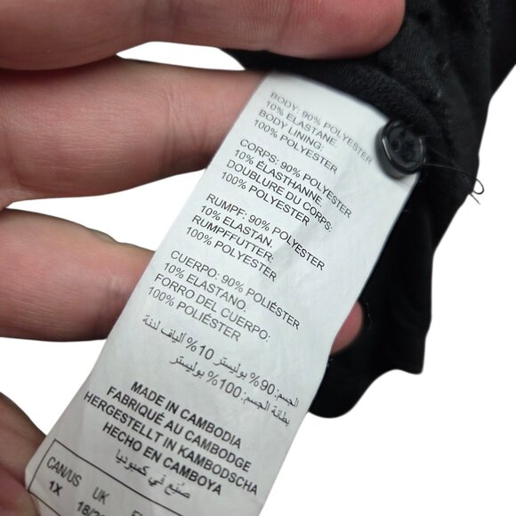 In Every Story Hi-Low Eyelet Peplum Tank Top - Picture 4 of 7